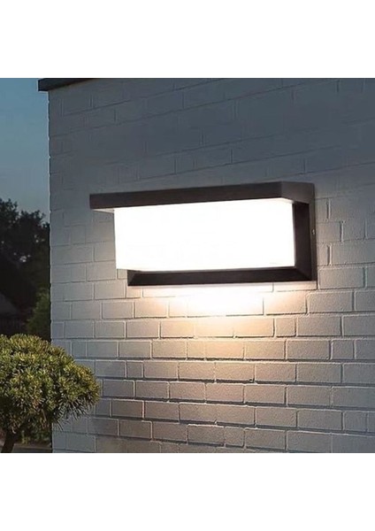 Full Reyon 18W LED Duvar Aplik Dış Mekan Günışığı 3000K