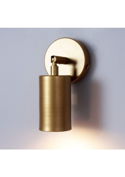 Mylights Mat Gold LED Spot Aplik Günışığı Ampul Dahildir