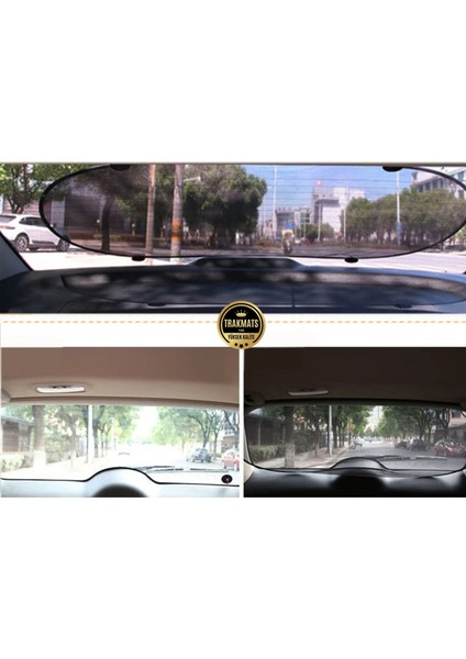 Fiat Scudo 2021-2022-2023-2024-2025 Güneşlik Perde Arka Cam Için , Oval Tül Vantuzlu fırsatları