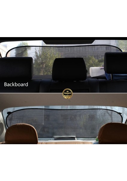Volkswagen Passat B9 Variant 2023-2024-2025 Güneşlik Perde Arka Cam Için , Oval Tül Vantuzlu