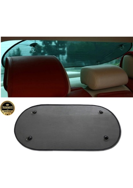 Hyundai Admire 2000-2001-2002-2003-2004-2005 Güneşlik Perde Arka Cam Için , Oval Tül Vantuzlu fiyatları