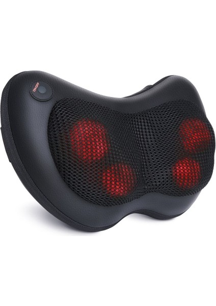 ERG-719 Shiatsu Ovmalı Isıtmalı Masaj Yastığı Boyun, Omuz, Sırt Masaj Aleti
