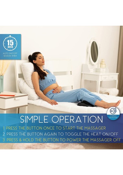 ERG-719 Shiatsu Ovmalı Isıtmalı Masaj Yastığı Boyun, Omuz, Sırt Masaj Aleti modelleri