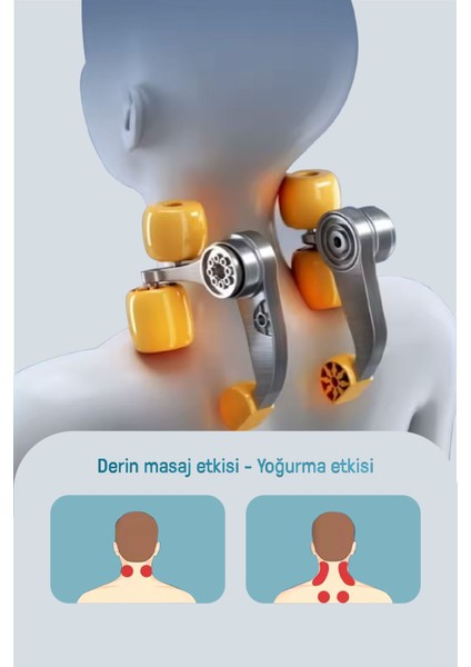 Şarjlı Ovmalı Isıtmalı Insan Eli Yoğurma Hisli Omuz Boyun Masaj Aleti fiyatları