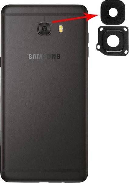 Galaxy C9 Pro Kamera Lens Kapağı
