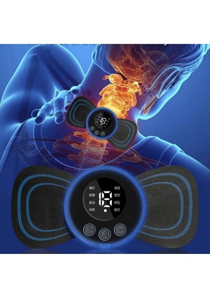Titreşimli USB Şarj Aletli Mini Elektrikli Kelebek Masaj Aleti