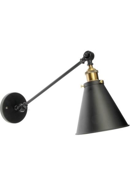 Retro Çift Mafsallı Metal Aplik