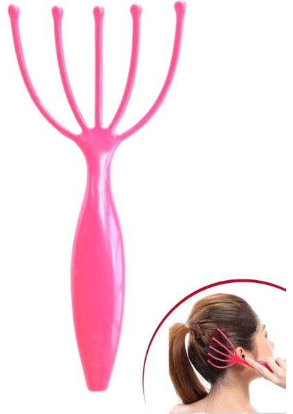 Pembe ® 5 Uçlu Bilyeli Baş Boyun Bacak Kol Masaj Aleti