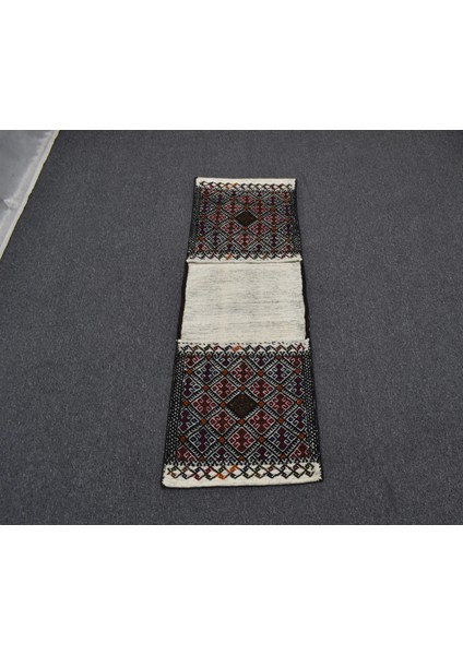 Yeni El Dokuma Çift Gözlü Yörük Pamuklu Yün Kilim Heybe 5912 modelleri