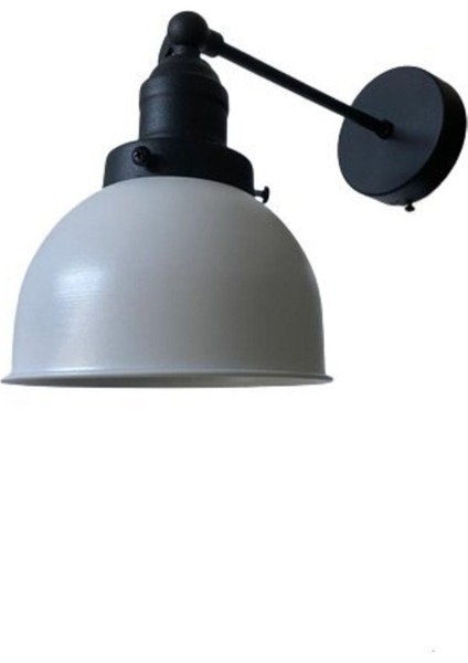 Retro Metal Dekoratif Akrobatik Rustik Siyah Beyaz Mafsallı Duvar Aplik fiyatları