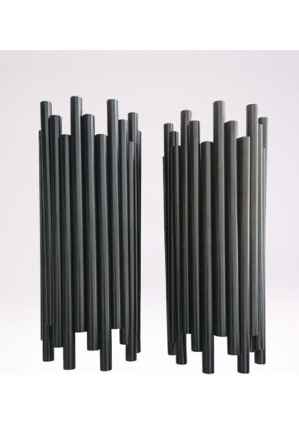 Aplik Iç Mekan Aydınlatma Duvar Dekorasyon E14 Duylu Siyah Renk Alimünyum Aplik