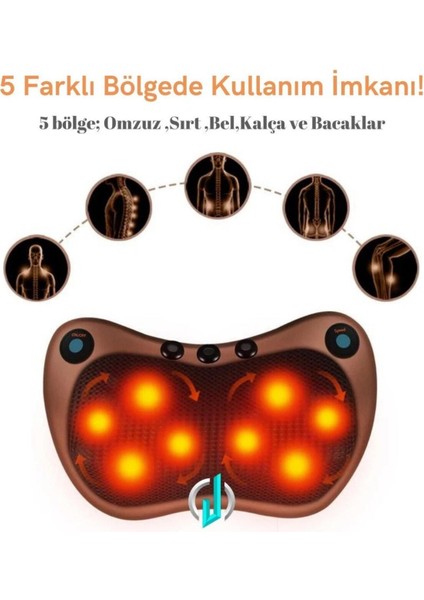 4 Toplu Ovmalı Masaj Yastığı Ayak Bel Boyun Sırt Vücut Omuz Aleti modelleri