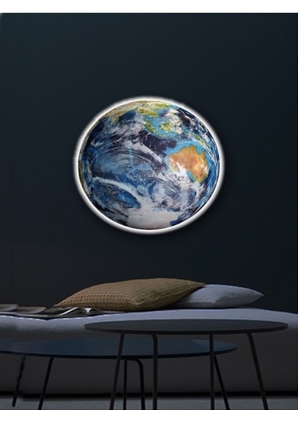 World Art, LED APLIK,30CM Çap LED 25WATT, Modern,duvar Aplik,led, Yatak Odası Aplik,yatak Başı Apli