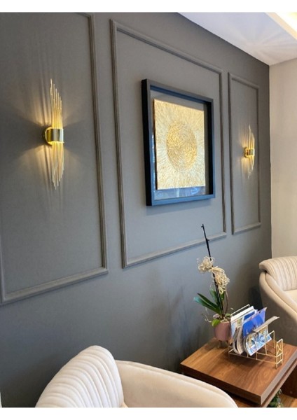 Angora Duvar Aplik (Altın / Gold Renk Kaplamalı) LED Aydınlatma modelleri