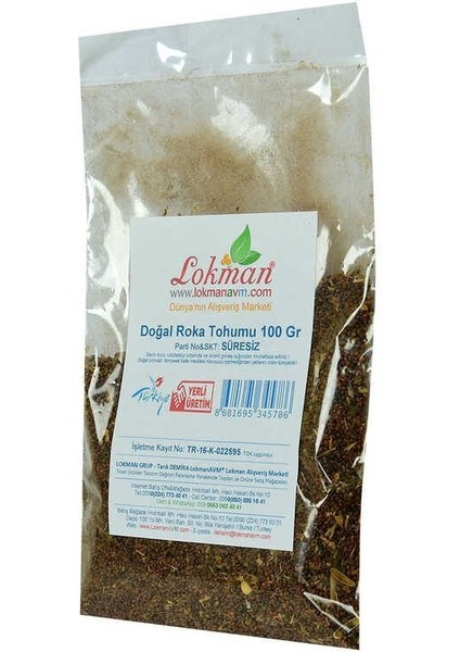 Doğal Roka Tohumu 100 gr Paket - 710328-1453 modelleri