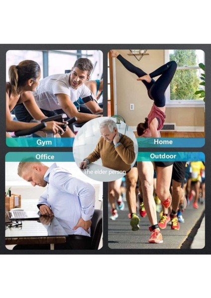 Şarjlı Masaj Tabancası - Kas Rahatlatma ve Sertlik Giderme, 6 Farklı Başlık, Sessiz Çalışma