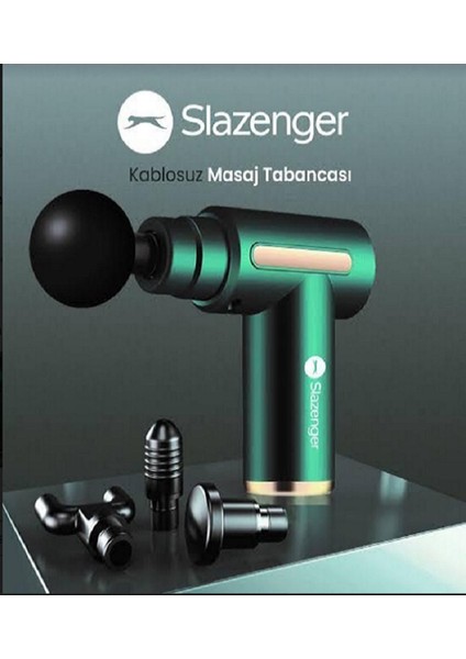 Kablosuz Sporcu Masaj Tabancası 4 Başlıklı