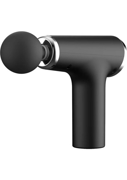 Siyah 4 Başlıklı Şarjlı Sporcu Masaj Tabancası, Hafif ve Güçlü modelleri