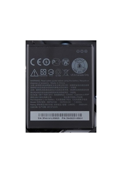Htc Desire 310 Pil Batarya BOPA2100