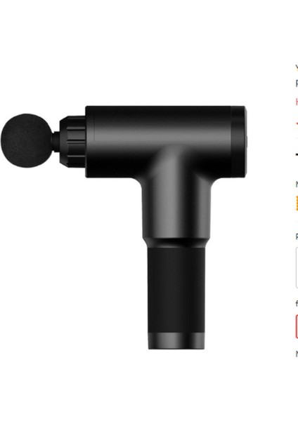 Masaj Tabancası Kas Masajı Vücut Elektrikli Terapi Tabancası Perküsyon Masaj Aleti Profesyonel