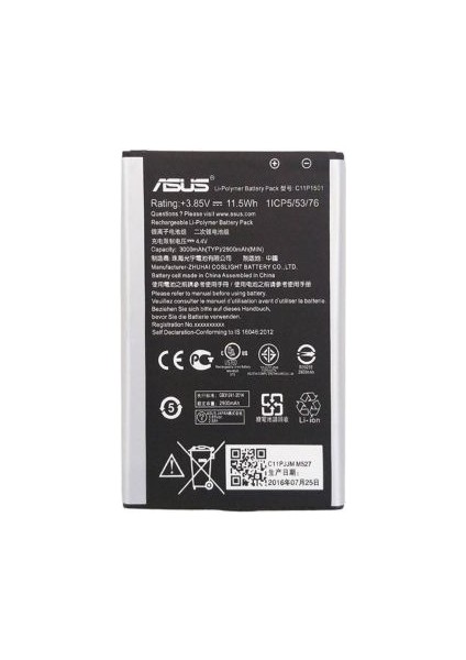 Asus Zenfone 2 Laser 5.5 Pil Batarya ZE550KL fiyatları