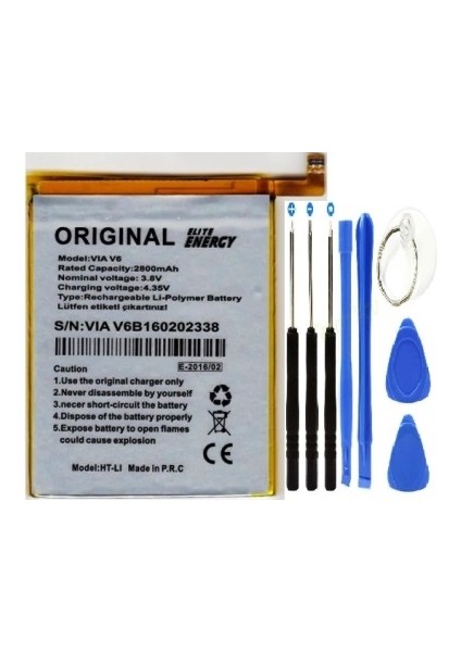 Casper Via V6 Pil Batarya ve Tamir Seti fiyatları