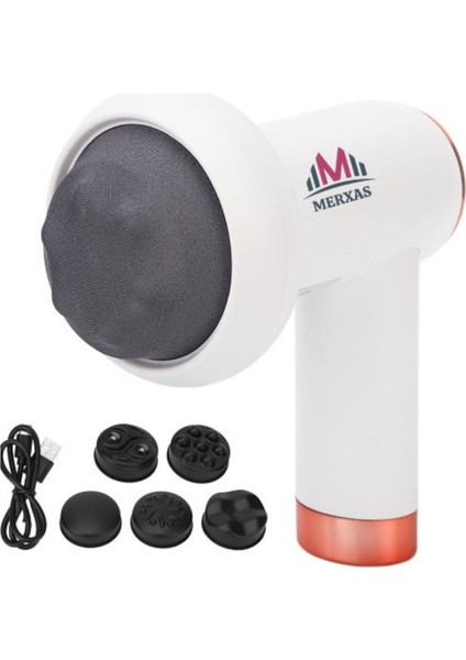 Shıatsu Masaj Teknigi Şarj Edilebilir 6 Seviye Kablosuz Titreşimli Masaj Aleti Pro Seri SL-630