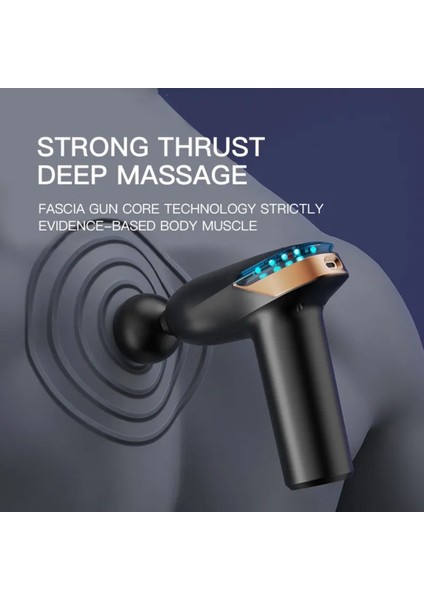 ERG-741 Deep Tissue Şarjlı Darbeli Masaj Tabancası Vücut Masaj Aleti fiyatları