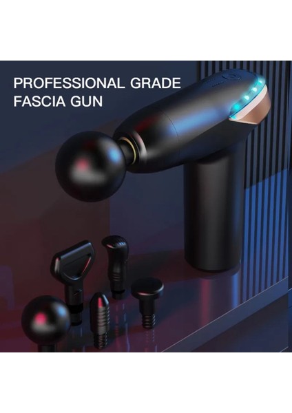 ERG-741 Deep Tissue Şarjlı Darbeli Masaj Tabancası Vücut Masaj Aleti indirimleri