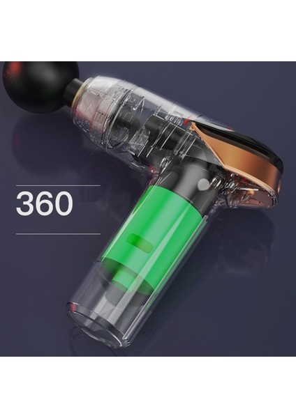 ERG-741 Deep Tissue Şarjlı Darbeli Masaj Tabancası Vücut Masaj Aleti