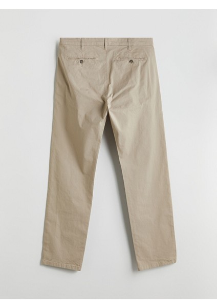 Yeni Sezon Standart Kalip Gabardin Erkek Chino Pantolon - S51099Z8 fiyatları