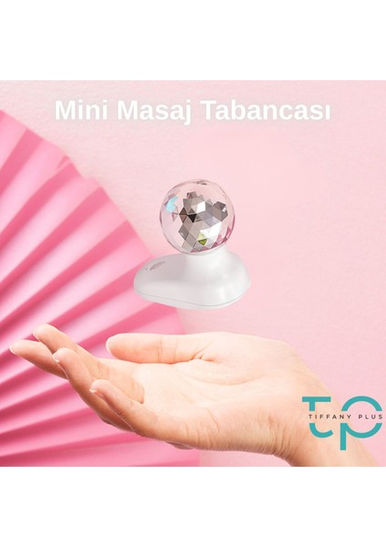 4mm Başlık Mini Masaj Tabancası Sporcu Masaj Aleti Taşınabilir Fasya Masaj Aleti TP-1008