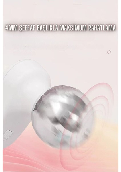 4mm Başlık Mini Masaj Tabancası Sporcu Masaj Aleti Taşınabilir Fasya Masaj Aleti TP-1008