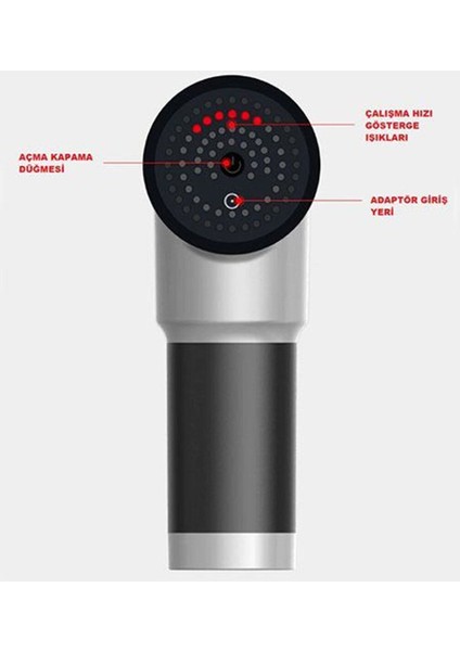 Siyah Profesyonel Masaj Aleti HF-280 ile rahatlık ve enerji sağlar fiyatları