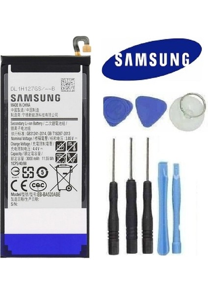 Samsung A5 A520 Pil BATARYAEB-BA520ABE ve Tamir Seti