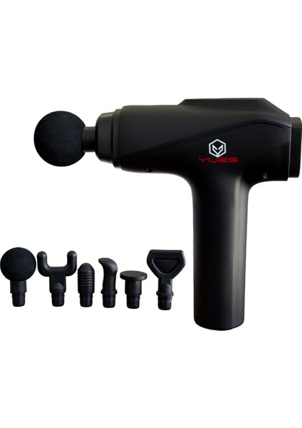 30 Hızlı Profesyonel Sporcu Masaj Tabancası, Siyah, CE onaylı modelleri