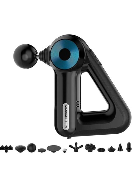 12 Başlıklı Sarj Edilebilir Darbeli Yeni Nesil Masaj Aleti