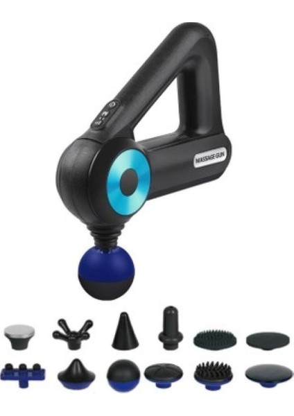 12 Başlıklı Sarj Edilebilir Darbeli Yeni Nesil Masaj Aleti fiyatları