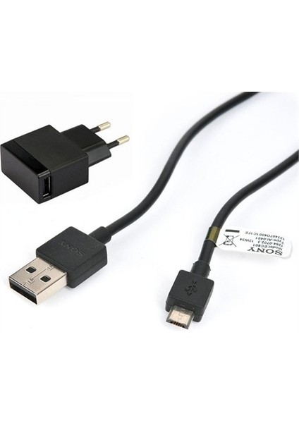 Sony Xperia Sp M M2 M4 M5 Aqua Şarj Cihazı Aleti ve Kablosu