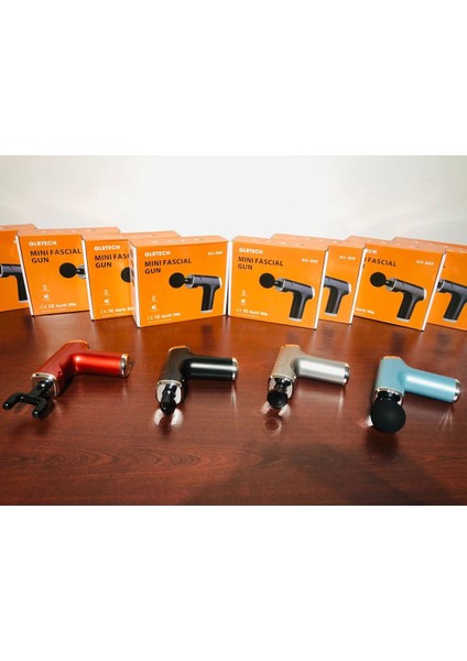 4 Başlıklı,6 Kademe,şarjlı Masaj Tabancası KH-800 modelleri