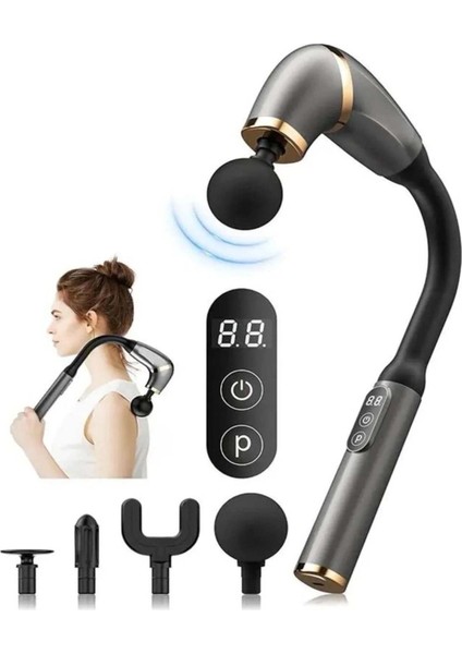 Fascial Gun Massage Masaj Aleti, Masaj Aleti, Tek Kişilik Masaj Aleti