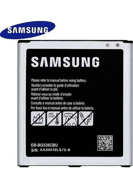 Samsung J310 Batarya Pil EB-BG530BBE 2600 Mah fiyatları