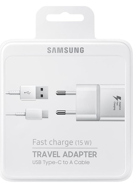 Samsung S8 S9 TA20 Type C Hızlı Şarj Aleti Cihazı