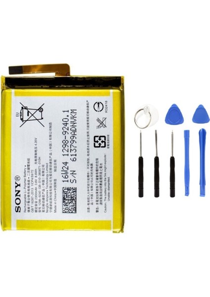 Sony Xperia E5 / Xa Batarya Pil LIS1618ERPC ve Tamir Seti