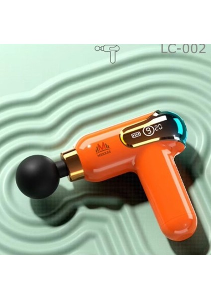 Yeni Nesil Şarjlı Masaj Tabancası Sporcu Masaj Aleti 4 Başlıklı modelleri