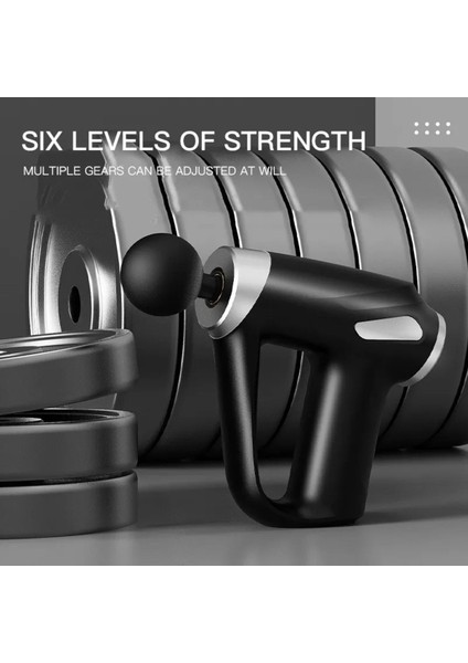 ERG-743 Deep Tissue Şarjlı Darbeli Masaj Tabancası Vücut Masaj Aleti modelleri