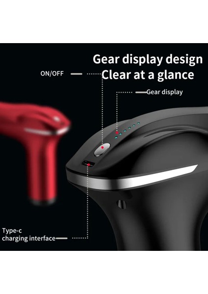 ERG-746 Deep Tissue Şarjlı Darbeli Masaj Tabancası Vücut Masaj Aleti fırsatları