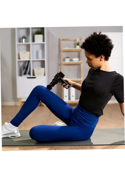 Mini Masaj Tabancası Titreşimli 4 Başlıklı 6 Kademeli Type C Girişli fırsatları