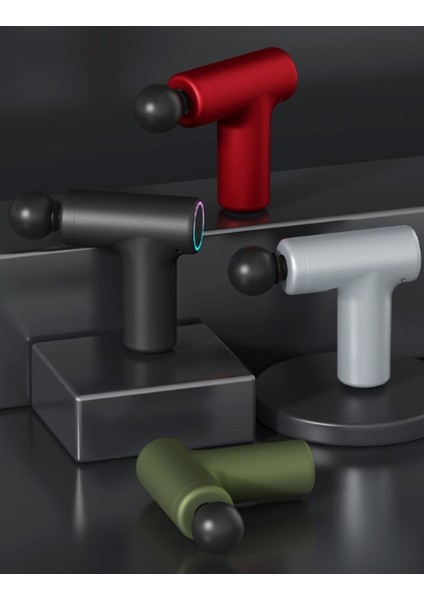 Mini Masaj Tabancası 4 Başlıklı