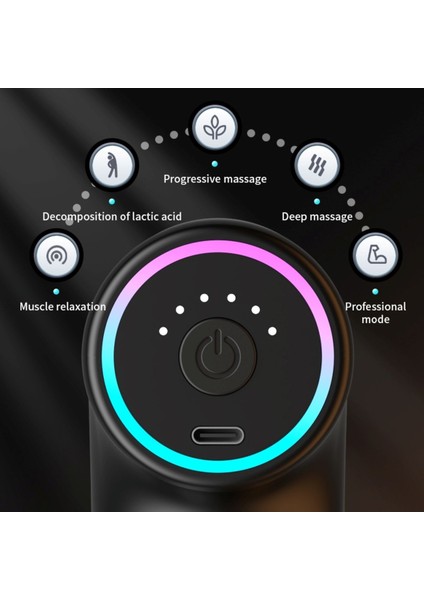 Mini Masaj Tabancası 4 Başlıklı modelleri